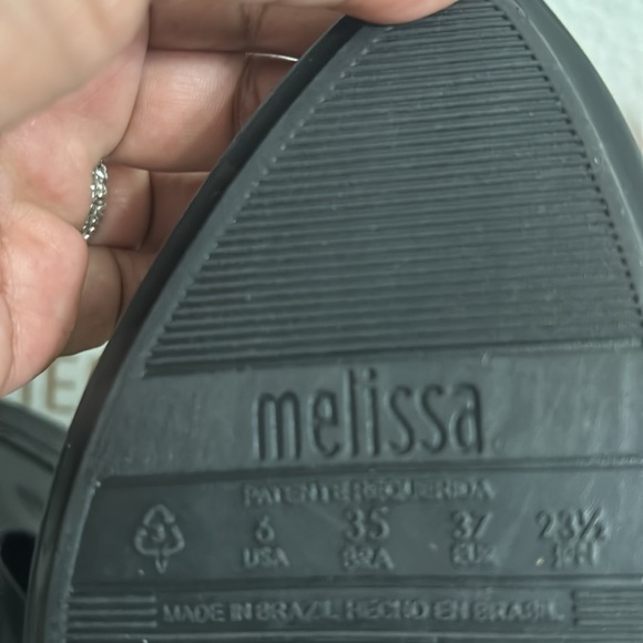 Melissa Karl Lagerfeld Shoes SZ 6 - Picture 6 of 7